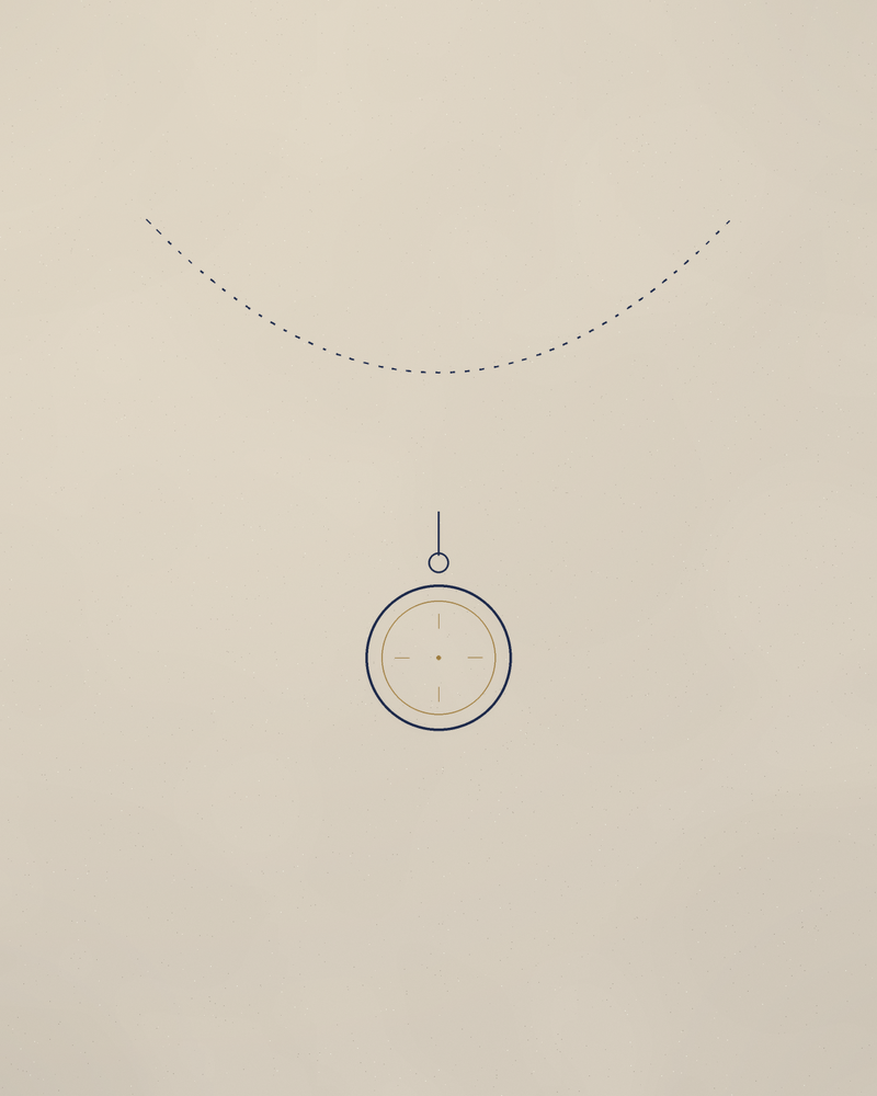 The Temple Light Disc Necklace
